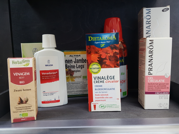 producten van Weleda, Herbalgem, Pranarom en Altisa
